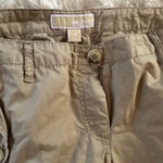 Michael Kors Khaki Wide Leg Cargo Pants size 10 Photo 3