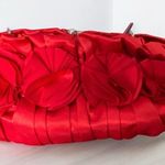 Lulu Townsend Red Satin Evening Handbag Crossbody or Clutch NWT See Descript Photo 3