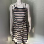 Pact  Swell Striped Strappy Dress Athletic Outdoor Hiking Stretch Womens M Photo 3