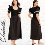 Cleobella Selma Midi Dress in Black & Ivory NWT size Small Photo 1