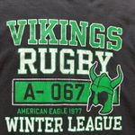 American Eagle  Outfitters Men’s Size Medium Rugby Long Sleeve Shirt Photo 1