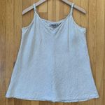 Flax Vintage  Linen V-neck Swing Tank Tan Size Medium Photo 0