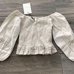 Gypsy spell and  Lola ruched off the shoulder top in biscuit Photo 3