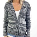 HEATHER Plunge Long Sleeve Button Cardigan Size XS Photo 10