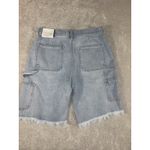 KanCan USA KanCan Shorts Jorts Denim Jean Light Long Distressed "Vintage 90s" Large Photo 4