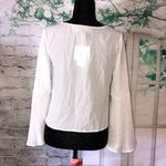 Polly & Esther White Long Sleeve Top Photo 1