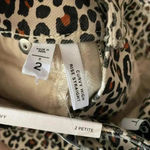 Loft 🆕 Outlet Black & Muslin Animal Print Curvy
High-Rise Straight-Leg Pants2P🆕 Photo 14