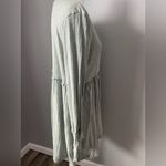 FP Beach Free People Beach Sage Green Ribbed Babydoll Tunic/Dress Photo 2