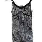 Apt. 9  Intimates Y2K Whimsigoth Paisley Babydoll Split Front Cami Tank - Size L Photo 0