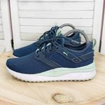Puma  Pacer Next Excel Running Shoes Sneakers Navy Blue Mint Green Womens 7 Photo 2