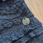 H&M L.O.G.G. LABEL OF GRADED GOODS for navy lace tee shirt, size L Photo 7