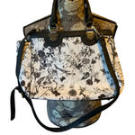 Floral Black and White Women's Bag Photo 0