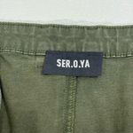 NEW SER.O.YA Finn Cargo Skirt Vintage Army Green Plus Size approx 3X Mini Skirt Photo 9