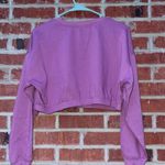 MTV Brand MTV Screen Cropped Crew Neck Sweatshirt Photo 4