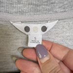 Three Dots  Gray Tennis Sweatshirt Lightweight Golf Pullover Quarter Zip Small Photo 6