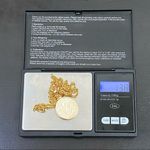 2006 NEVADA The Silver State Quarter Coin Necklace 14K Gold Filled Photo 6