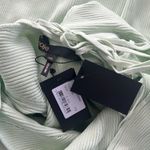 Maje Tie-Back Midi Dress in Green, Size EU 38/ US M, New w/Tag $415 Photo 11