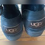 UGG  Thomsen Black Suede Knee-High Shearling Lined Winter Boots in Black.  Size 6 Photo 7