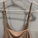 Zenana Outfitters  Ribbed Tan Jumpsuit Photo 4