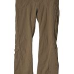 Athleta  Tan Khaki Low Rise Flare Leg Dipper Utility Pant Size 4 773875-02 Hiking Photo 0