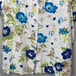 Karen Scott  Linen Blend‎ Floral Top Photo 1