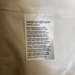 Club Monaco Textured Puff Sleeve V Neck Dress Womens 8 Ivory Fit & Flare Photo 6