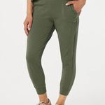 Womens Denim & Co. Active Petite French Terry Joggers XXSP XXS P Dark Red New Size undefined Photo 1