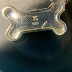 Massini VTG  Sterling Silver I Love My Dog Bone Shaped Charm 925 Photo 1