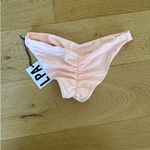 LPA  - Myra Ruched Bikini Bottoms in Pink Photo 3