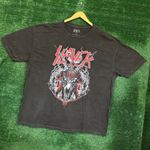 Slayer Sacrificial Goat Thrash Metal Band Oversized Tee XL Photo 2