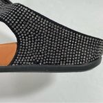 FitFlop Sandals Women’s Size 7 Banda Glitz Black Rhinestone Thong Slip On Shoes Photo 7