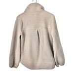Madewell Polartech Popover Lavender Fleece Sweatshirt S Photo 4