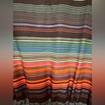 Athleta Havana Spaghetti Strap Rainbow Striped Elastic Waist Maxi Dress Size S Photo 4