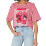 Guess NWT Women’s Eco Cherry Graphic Short-Sleeve T-Shirt Size XL New w/Tag Photo 1