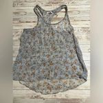 Aerie  Tank Top Size Small Lightweight Flowy Breezy Summer Blouse Floral Photo 0