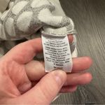 Halogen x Atlantic Specific White & Silver Glitter Long Sleeve Sweater Size M Photo 6