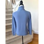 State Fusio Sky Blue Merino Wool & Cashmere Turtleneck Long Sleeve Sweater Photo 1