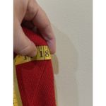 Vintage Laura By Alyzia 2 PC Skirt Suit Red Drop Waist Pleated Skirt Size L/XL Size L Photo 7