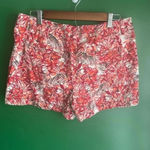 Loft Ann Taylor  Tropical Shorts‎ Vacation Vacay EUC Size 8 Photo 3