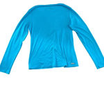 The North Face Women's Blue Baselayer Long Sleeve Thermal T-Shirt Size Medium Photo 2