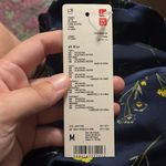 Blue floral women’s satin pajamas Size M Photo 11