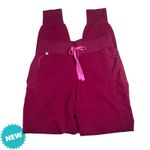 FIGS Scrub Pants Women's XXS Tall Boston Slim Jogger NWOT Medical Dark Pink Photo 1