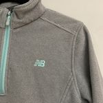 New Balance womens gray 1/4 zip pullover size M Size M Photo 1