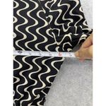 Stradivarius  Women's Dress Button Front Size Small Long Sleeve Black 100% Cotton Photo 8