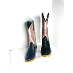Ariat  Futurity Flash Western Boots Midnight Black Rose Gold Cowgirl Rodeo 7.5 B Photo 9