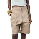 ZARA Cropped Short Sleeve Sweater Pullover Women's Medium Light Blue Sheer Girly Photo 0