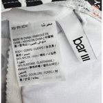 Bar III Leopard Print High Cut Deep V Neck One Piece Swimsuit Black/Tan Size XS Photo 4