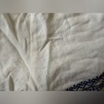 Blue Rain  Dressy Shorts Womens Sz S embroidered Greek key detail Linen Cotton Photo 4