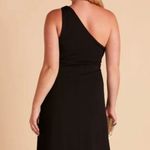 Birdy Grey | NWT Black "Kira" One Shoulder Maxi Dress Crepe Black | Size Large Photo 1