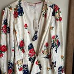 Tory Burch Floral Printed Silk Wrap Dress Photo 2